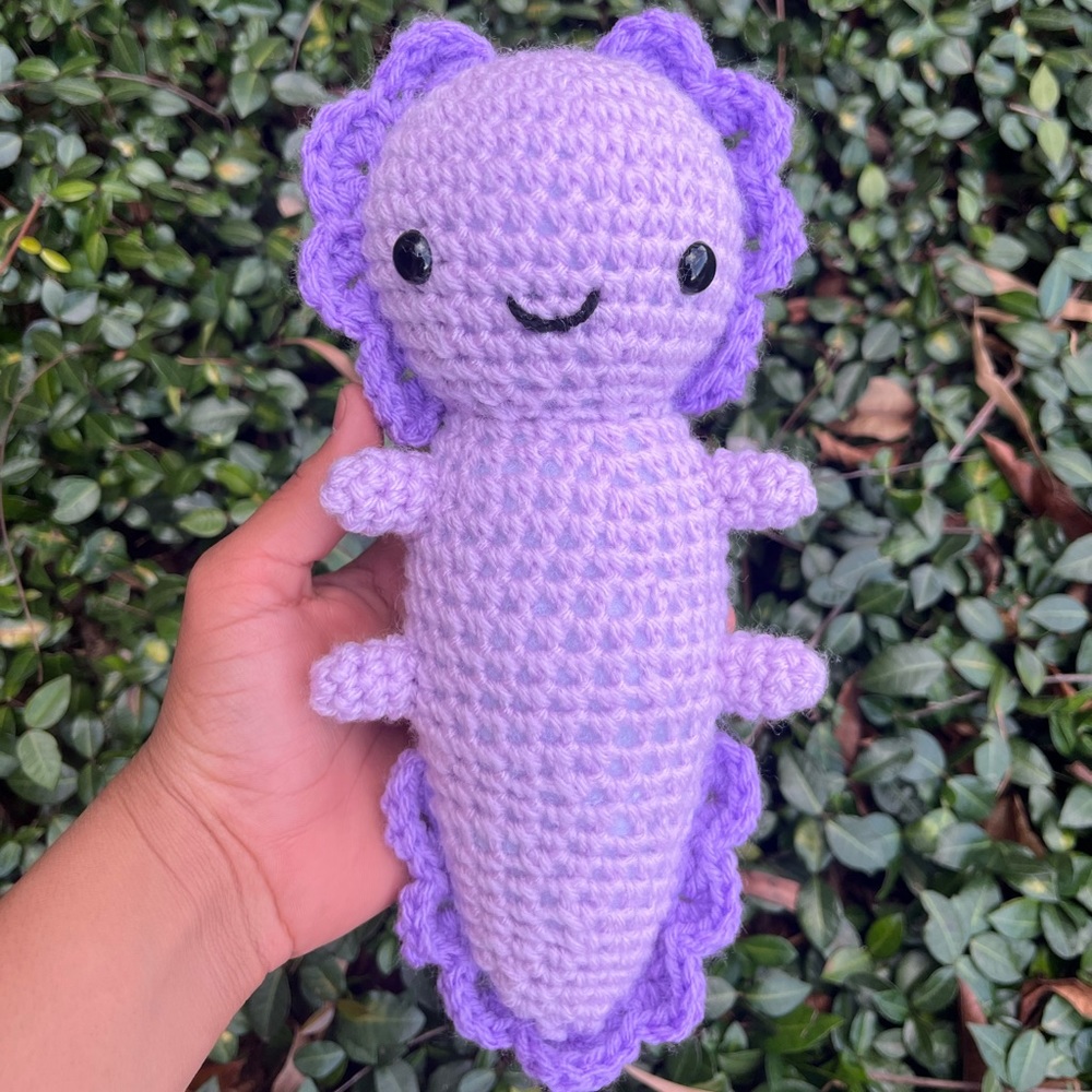 Crochet Axolotl